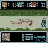 In-game screen of the game Star Ocean - Blue Sphere on Nintendo Game Boy Color
