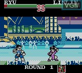 In-game screen of the game Super Chinese Fighter EX on Nintendo Game Boy Color