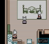 In-game screen of the game Sylvanian Families - Otogi no Kuni no Pendant on Nintendo Game Boy Color