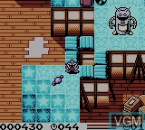 In-game screen of the game Tiny Toon Adventures - Dizzy's Candy Quest on Nintendo Game Boy Color