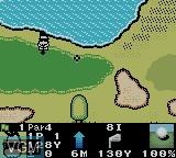 In-game screen of the game Tokoro-san no Setagaya Country Club on Nintendo Game Boy Color