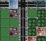 In-game screen of the game Muteki-Oh Tri-Zenon on Nintendo Game Boy Color