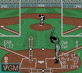 In-game screen of the game All-Star Baseball 2001 on Nintendo Game Boy Color