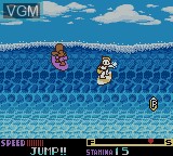 In-game screen of the game Ultimate Surfing on Nintendo Game Boy Color