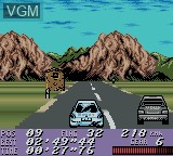 In-game screen of the game V-Rally - Championship Edition on Nintendo Game Boy Color