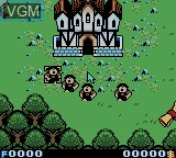 In-game screen of the game Warlocked on Nintendo Game Boy Color
