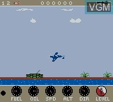 In-game screen of the game Wings of Fury on Nintendo Game Boy Color