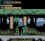 In-game screen of the game X-Men - Mutant Wars on Nintendo Game Boy Color