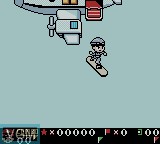 In-game screen of the game Xtreme Sports on Nintendo Game Boy Color
