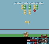 In-game screen of the game Yogi Bear - Great Balloon Blast on Nintendo Game Boy Color