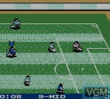 In-game screen of the game Zidane - Football Generation on Nintendo Game Boy Color