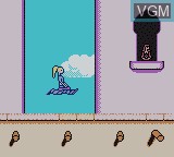 In-game screen of the game Barbie - Magic Genie Adventure on Nintendo Game Boy Color