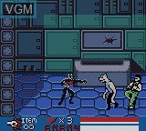 In-game screen of the game Batman Beyond - Return of the Joker on Nintendo Game Boy Color