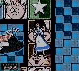In-game screen of the game Beauty and the Beast - A Board Game Adventure on Nintendo Game Boy Color