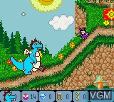 In-game screen of the game Dragon Tales - Dragon Adventures on Nintendo Game Boy Color