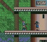 In-game screen of the game Bionic Commando - Elite Forces on Nintendo Game Boy Color