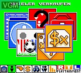 In-game screen of the game Anpfiff - Der RTL Fussball-Manager on Nintendo Game Boy Color