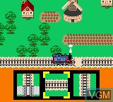 In-game screen of the game Kikansha Thomas on Nintendo Game Boy Color