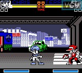 In-game screen of the game King of Fighters R-2 on Nintendo Game Boy Color