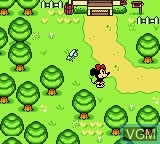 In-game screen of the game Minnie & Friends - Yume no Kuni o Sagashite on Nintendo Game Boy Color