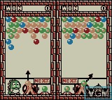 In-game screen of the game Bust-A-Move Millennium on Nintendo Game Boy Color