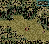 In-game screen of the game Cannon Fodder on Nintendo Game Boy Color