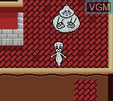 In-game screen of the game Casper on Nintendo Game Boy Color