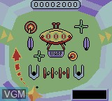 In-game screen of the game Chee-Chai Alien on Nintendo Game Boy Color