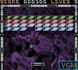 In-game screen of the game Cool Bricks on Nintendo Game Boy Color