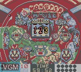 In-game screen of the game Itsudemo Pachinko GB - CR Monster House on Nintendo Game Boy Color