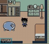 In-game screen of the game Meitantei Conan - Karakuri Jiin Satsujin Jiken on Nintendo Game Boy Color