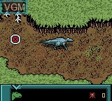 In-game screen of the game Dinosaur on Nintendo Game Boy Color