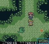 In-game screen of the game Doki Doki Densetsu - Mahoujin Guruguru on Nintendo Game Boy Color