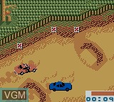 In-game screen of the game Dukes of Hazzard, The - Racing for Home on Nintendo Game Boy Color
