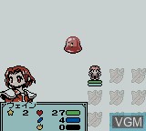In-game screen of the game Estpolis Denki - Yomigaeru Densetsu on Nintendo Game Boy Color