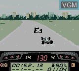 In-game screen of the game F1 Championship Season 2000 on Nintendo Game Boy Color