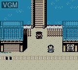 In-game screen of the game Ganbare Goemon - Mononoke Douchuu - Tobidase Nabe Bugyou on Nintendo Game Boy Color