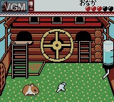 In-game screen of the game Hamster Paradise 2 on Nintendo Game Boy Color