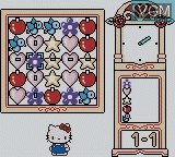 In-game screen of the game Hello Kitty no Beads Koubou on Nintendo Game Boy Color