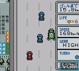 In-game screen of the game Shutokou Racing, The on Nintendo Game Boy Color