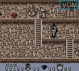 In-game screen of the game Hugo on Nintendo Game Boy Color