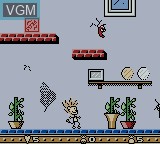In-game screen of the game Jay und die Spielzeugdiebe on Nintendo Game Boy Color