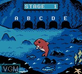 In-game screen of the game Luca no Puzzle de Daibouken! on Nintendo Game Boy Color