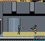 In-game screen of the game Men in Black - The Series on Nintendo Game Boy Color