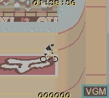 In-game screen of the game MTV Sports - T.J. Lavin's Ultimate BMX on Nintendo Game Boy Color