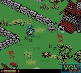 In-game screen of the game Nations, The - Land of Legends on Nintendo Game Boy Color
