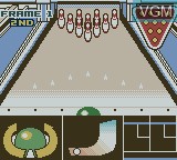 In-game screen of the game Pocket Bowling on Nintendo Game Boy Color