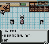 In-game screen of the game Pokemon Trading Card Game on Nintendo Game Boy Color