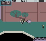 In-game screen of the game Powerpuff Girls, The - Battle Him on Nintendo Game Boy Color