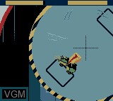 In-game screen of the game Robot Wars - Metal Mayhem on Nintendo Game Boy Color